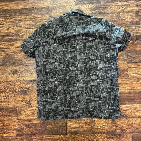 Drykorn for Beautiful People Hawaiian-style Shirt Short Sleeve Black & White - Picture 3 of 5